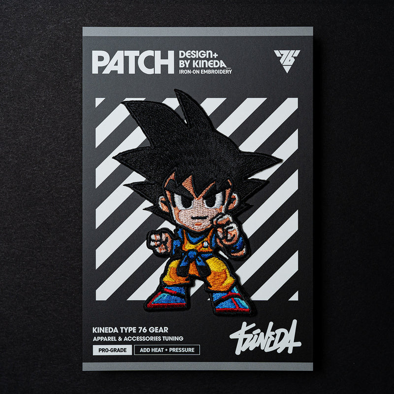 Goku Patch Iron-On Embroidery from Dragon Ball Z