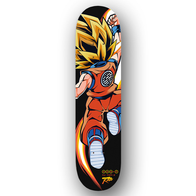 Super Saiyan Shoryuken Skateboard Deck - Limited Edition
