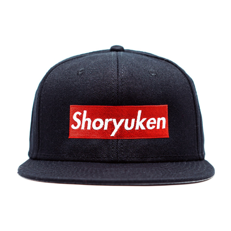 Shoryuken Snapback Cap - Black